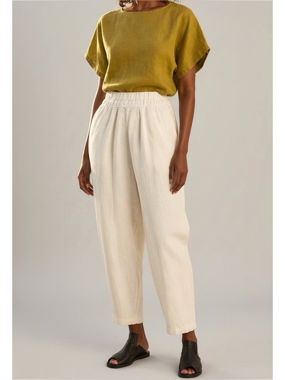 BLACK CRANE Carpenter Pants, Cloud, Medium